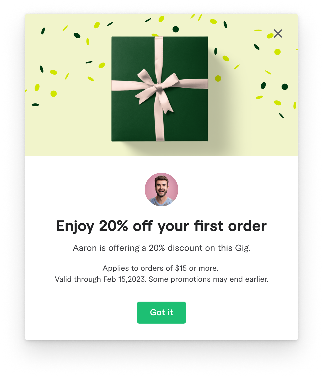 Seller Coupons for buyers – Fiverr Help Center